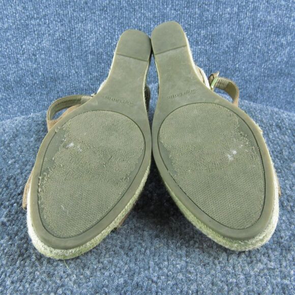 ZIGIsoho Ivanna Women Gladiator Heel Shoes Size 6.5 Medium Brown Fabric - Picture 10 of 10